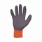 Ergodyne ProFlex 7401-CASE Coated Lightweight Winter Gloves, EN388: 2131X, 9" Long, X-Large, Orange, Pair 17625 - alternate 5