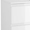 Homeroots 32" White Wood Freestanding Bathroom Vanity With White Sink And Three Drawers 624143 - alternate 2
