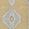 Homeroots 3' X 5' Gold Gray And Ivory Oriental Washable Indoor Outdoor Area Rug 598406 - alternate 2