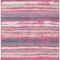 Homeroots 8' X 10' Pink Gray And Green Striped Washable Indoor Outdoor Area Rug 598917 - alternate 6