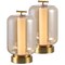 Jonathan Y Milou 10.75" Vintage Glam Lantern Rechargeable/Cordless Dimmable Integrated LED Table Lamp w/To, 2PK JYL7160A-SET2 - alternate 1