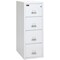 Fireking 4 Drawer, 2 Hr Fire & Impact Rated, Vertical, 31" depth Letter Arctic White 4-1956-2AW - alternate 1