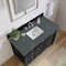 James Martin Vanities Brittany 48'' S Vanity, Black Onyx w/ Parisien Bleu Silestone Top w/FreePower Wireless Charger 650-V48-BKO-FPBL - alternate 4