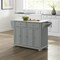 Crosley Alexandria Stone Top Full Size Kitchen Island/Cart KF30205AGY - alternate 3