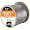 Xpose Safety 7 x 19 Galvanized Steel Aircraft Cable Wire, 1/4, 250' Reel, 7,000 lb Break Strength Rope GAC14-250-X - alternate 1