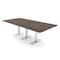 Skutchi Designs 8ft Conference Table With Power Unit | 8 Person Modular Rectangular Meeting Table | Harmony Series HAR-REC-48x96-T-H3041-NA - alternate 1