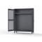 Strong Hold 14 GA Industrial Ventilated (Diamond) Uniform Cabinet with Hanger Rod 56-V-WR-241-L - alternate 2