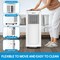 Edendirect 4800 BTU (DOE) Portable Air Conditioner Cools 200 sq. ft. with Dehumidifier, Remote, Sleep Mode ZR-KY-17C1 - alternate 3