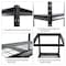 Shuntong Atlas 4-Tier 72 in.W x 24 in.D x 72 in.H Heavy Duty Garage Shelving Load 8000 Lbs, Hammertone ATLAS722472-4H2000 - alternate 3