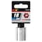 Perform Tool Socket 3/8 In Drive; 18 mm; Metric; 6 Point; Polished Nickel Chrome Plated; Vanadium Alloy Steel W38218 - alternate 2
