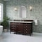 James Martin Vanities Brittany 60" Sgl Vanity, Burnished Mahogany, w/3 CM Siberian Silestone Top w/FreePower WirelessCharge 650-V60S-BNM-FSFR - alternate 5