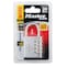 Master Lock 1-9/16'' Brushed Aluminum Combination Padlock 643DWD - alternate 2