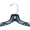 Nahanco 17in Black Plastic Middle Heavy Weight Shirt Hanger, 100PK 2505 - alternate 3