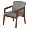 Office Star Products Cherry Finish Visitor's Chair with Freeflex Ember Memory Foam Seat WD587-9211 - alternate 3
