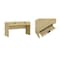 Manhattan Comfort Grace 54in Home Office Desk in Natural Oak and Black DK001-NO - alternate 4