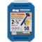 Kreg Blue-Kote No, 8 x 2-1/2'' Square Coarse Thread Maxi-Loc Head Pocket-Hole Screw, 50 Ct. SML-C250B-50 - alternate 1