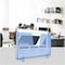 Acrimet Pocket File Holder Horizontal Brochure Display (Wall or Countertop, Letter, Clear Blue) 862.2 - alternate 3