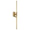 Jonathan Y McKenna 28" Modern Minimalist Adjustable Dimmable Integrated LED Metal Wall Sconce, Brass Gold JYL7041B - alternate 3