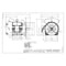 Baldor-Reliance Severe Duty Motor, 3HP, 1755RPM, 3PH, 60HZ, 182TC, 0632M, TEFC, F1 CECP3661T - alternate 2
