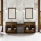 James Martin Vanities Bellshire 96" Dual Vanity Set w/24" Make-Up Counter, Honey Oak w/3 cm Charcoal Soapstone Silestone T 660-VMC96-HNO-3CSP - alternate 2