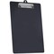 Acrimet 3 Pack Clipboard Letter Size A4 Low Profile Clip & Side Rulers, Durable Plastic - Black, 3PK 134.4 - alternate 3