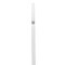 Nahanco 17in Low Gloss White Wooden SlimLine Shirt/Dress Hanger, 50PK SL7011750 - alternate 2