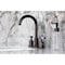Kingston Brass Widespread Bathroom Faucet with Brass Pop-Up, Oil Rubbed Bronze FSC8925KPS - alternate 3