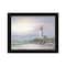 Homeroots Lighthouse at Sunset Black Framed Print Wall Art 529941 - alternate 1