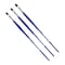 Da Vinci FORTE-Acrylics Student Brush, Synthetic, Acrylic & Oil, Flat, Series 8640, Size 8, 3PK VA-8640_8 - alternate 2