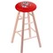 Holland Bar Stool Co Maple Counter Stool, Natural Finish, Wisconsin "Badger" Seat RC24MSNat - alternate 1