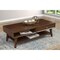 Homeroots 48" Brown Solid And Manufactured Wood Coffee Table With Drawer 524173 - alternate 3