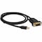 Add-On Addon 1.82M (6.00Ft) Mini-Displayport Male To Vga Male Black Adapter MDISPORT2VGAMM6B - alternate 2