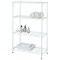 Simple Spaces Simple Spaces 4-Tier Shelf Stacker, 48-1/4 In L X 31 In W X 13 In D, White SS-JR0404-WH - alternate 1