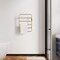 Edendirect 5-Bar Stainless Steel Electric Towel Warmer in Gold, Wall Mounted Towel Warme ZR-EB01BG330 - alternate 2