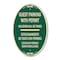 Signmission Guest Parking with Permit Violators Will Be T, 12 In X 18 In Architectural, Heavy Gauge Aluminum A-OV-G-1218-23926 - alternate 1