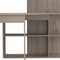 Homeroots 48" Light Gray L Shape Computer Desk 403796 - alternate 3