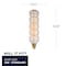 Bulbrite 60-Watt Water Bottle Incadescent Medium Based (E26) Grand Filament Light Bulb Nostalgic 2200k 137501 - alternate 4