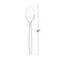Smarty Had A Party Clear Plastic Disposable Spoons (1000 Spoons), 1000PK 420S-CL-CASE - alternate 5