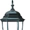 Homeroots Matte Black Ornamental Lantern Wall Light 398378 - alternate 3