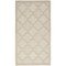 Homeroots 2' X 4' Cream And Beige Geometric Indoor Outdoor Area Rug 573851 - alternate 1