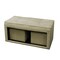 Homeroots Beige Storage Bench and Ottoman Set 469396 - alternate 4