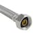 Brasscraft Plumbshop 3/8 in. Compression pc X 1/2 in. D FIP 36 in. Braided Stainless Steel Faucet Su PLS1-36A F - alternate 3
