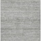 Homeroots 9' X 12' Gray And Charcoal Striped Washable Indoor Outdoor Area Rug 615666 - alternate 3