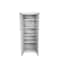Steel Cabinets Usa Utility Storage Cabinet, 66 in H, 24 in W, 15 in D, White, 4 Shelves FS-246-W - alternate 2