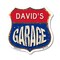Signmission David's Garage, 18 Inch X 18 Inch, Plastic Sign SHI-P-18-383-DAVID - alternate 1