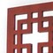 Homeroots Red Wood Hanging Dimensional Sculpture 274566 - alternate 2