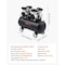 Vevor Air Compressor Compact Portable Oil Free Compressor 20 Gallon 90 PSI FB1500D0-20C80 - alternate 6