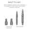 Neiko Screw-Extractor Set, Broken Bolt Remover, Left-Hand Drill Bits, 5/64'' to 1/2'', 35-Piece Set 04206A - alternate 2