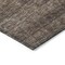 Homeroots 3' X 5' Coffee And Ivory Geometric Washable Indoor Outdoor Area Rug 605584 - alternate 5
