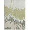 Homeroots 9' X 12' Sage And Ivory Abstract Washable Indoor Outdoor Area Rug 613606 - alternate 3